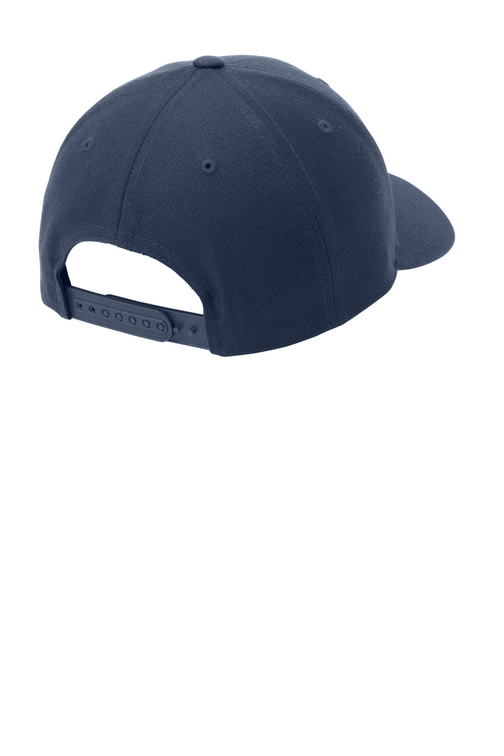Sport-Tek YP Classics Curve Bill Snapback Cap. STC43 - True Navy - back