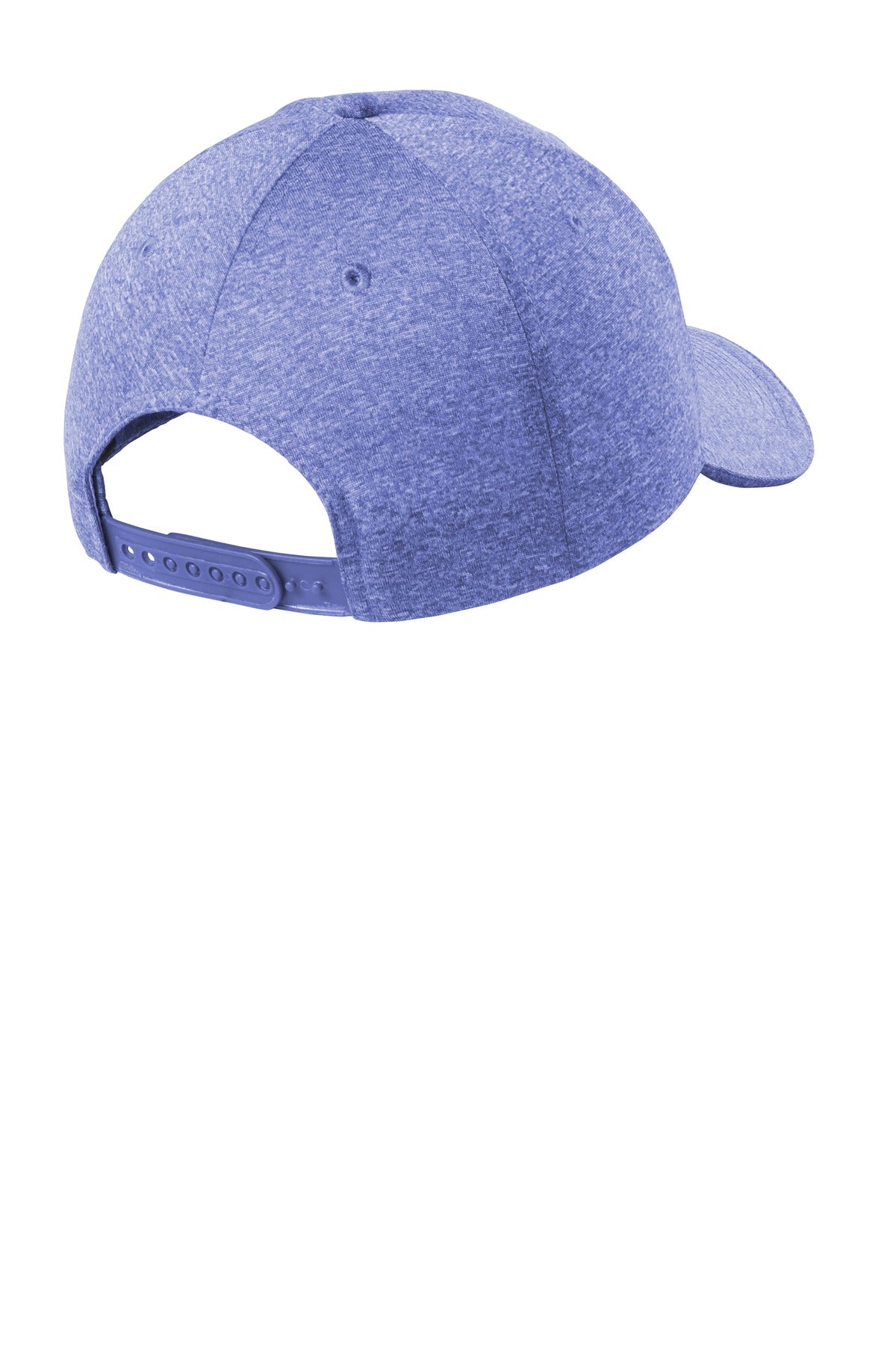 DISCONTINUED Sport-Tek Contender Snapback Cap. STC44 - True Royal Heather/ True Royal Heather - back
