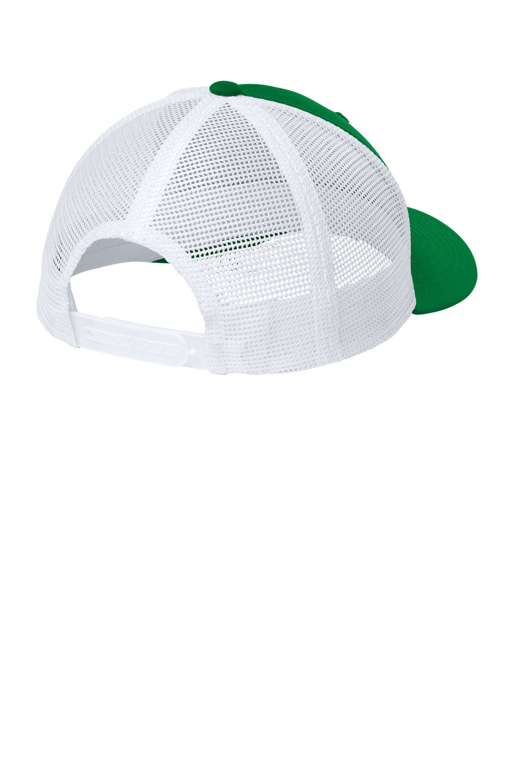Sport-Tek Club Trucker Cap STC46 - True Kelly Green/ White - back