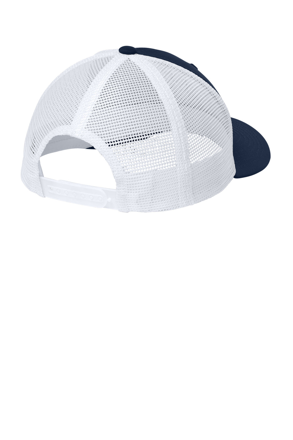 Sport-Tek Club Trucker Cap STC46 - True Navy/ White - back