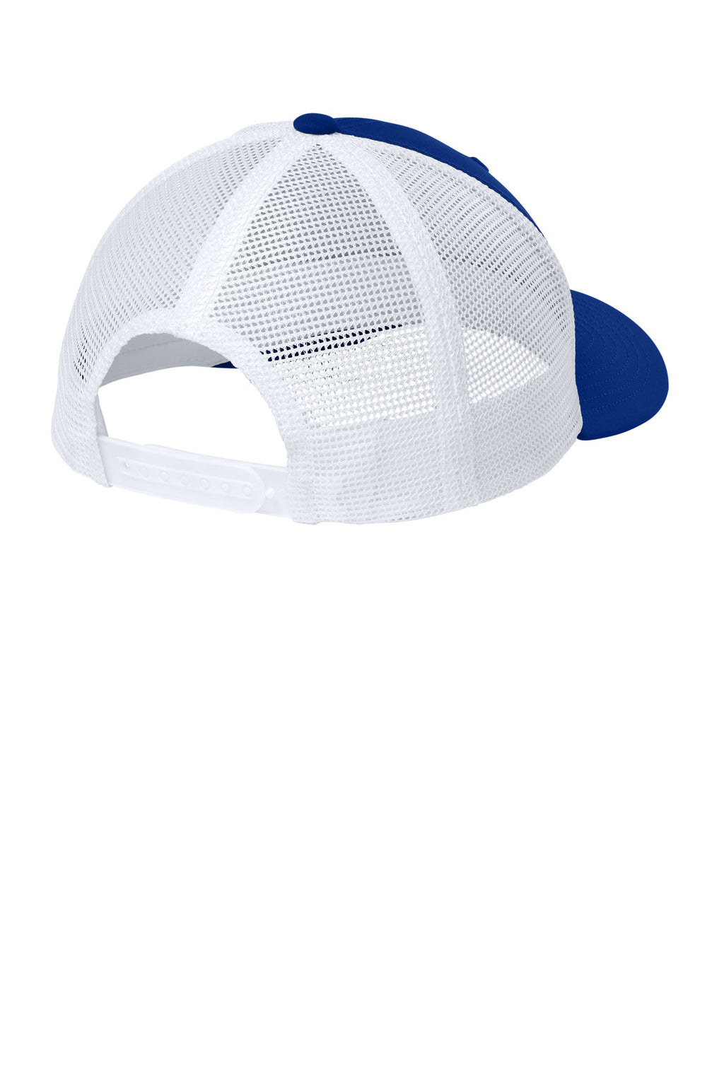 Sport-Tek Club Trucker Cap STC46 - True Royal/ White - back