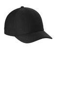 Sport-Tek Action Snapback Cap. STC50 - Black - front