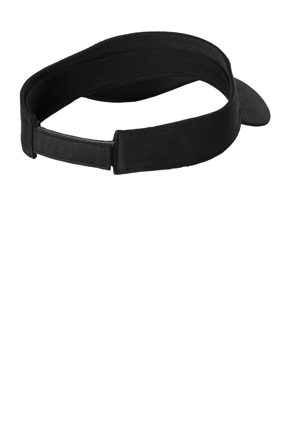 Sport-Tek Action Visor. STC51 - Black - back