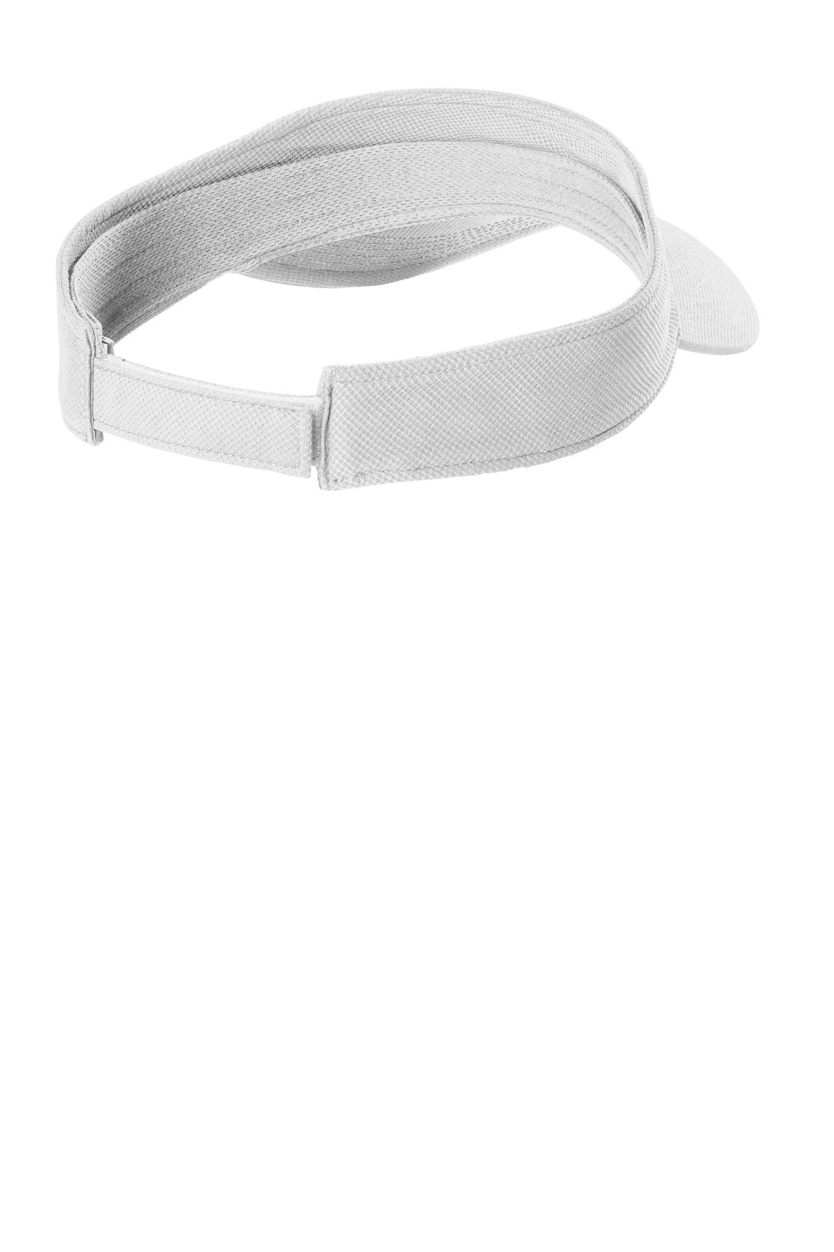 Sport-Tek Action Visor. STC51 - White - back