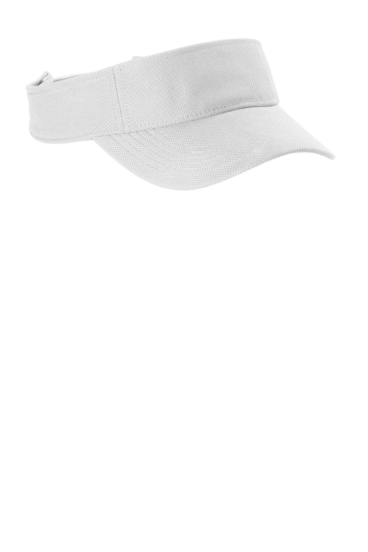 Sport-Tek Action Visor. STC51 - White - front