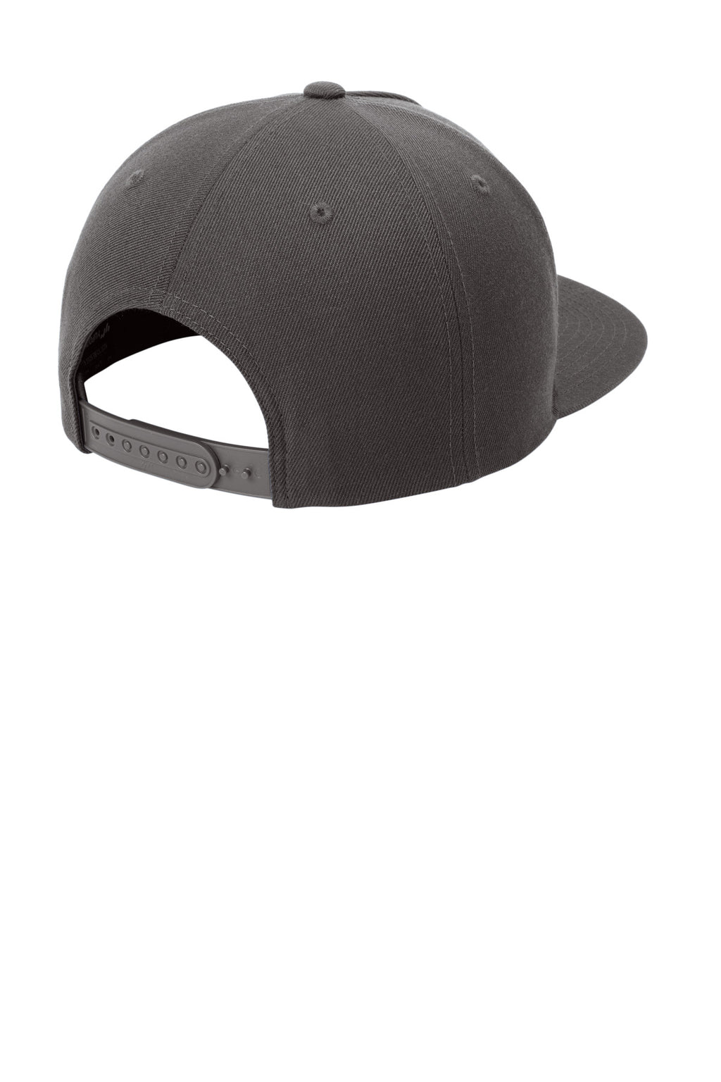 Sport-Tek YP Classics Premium 5-Panel Snapback Cap STC55 - Iron Grey - back