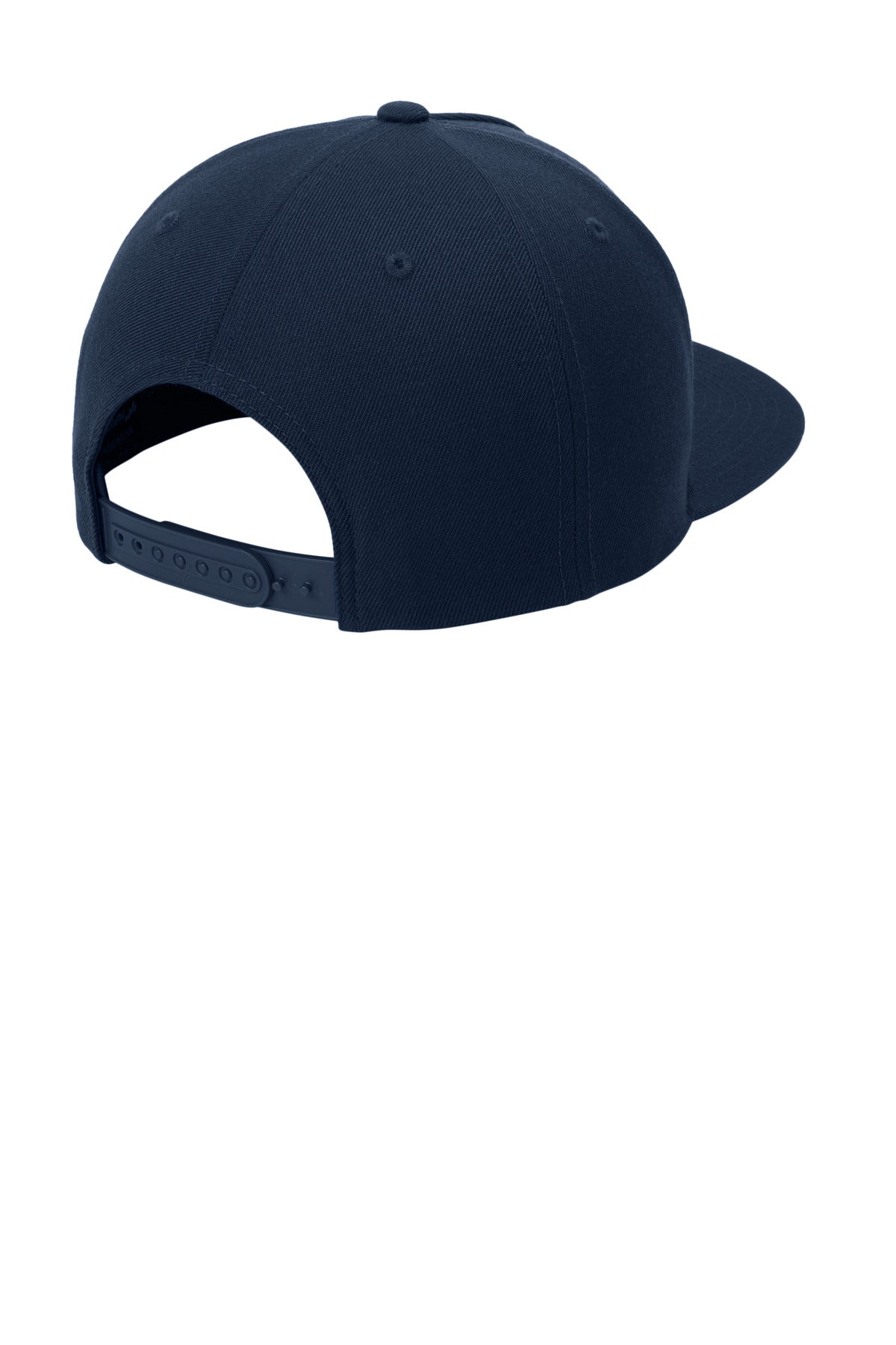 Sport-Tek YP Classics Premium 5-Panel Snapback Cap STC55 - True Navy - back