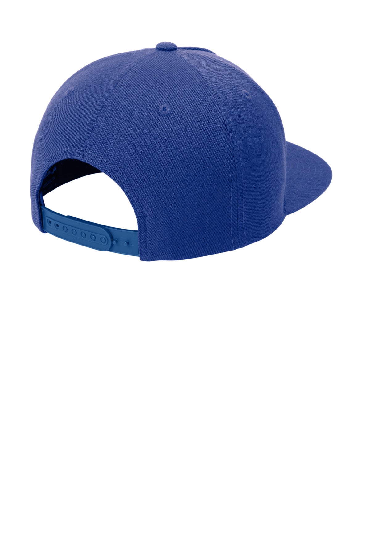 Sport-Tek YP Classics Premium 5-Panel Snapback Cap STC55 - True Royal - back