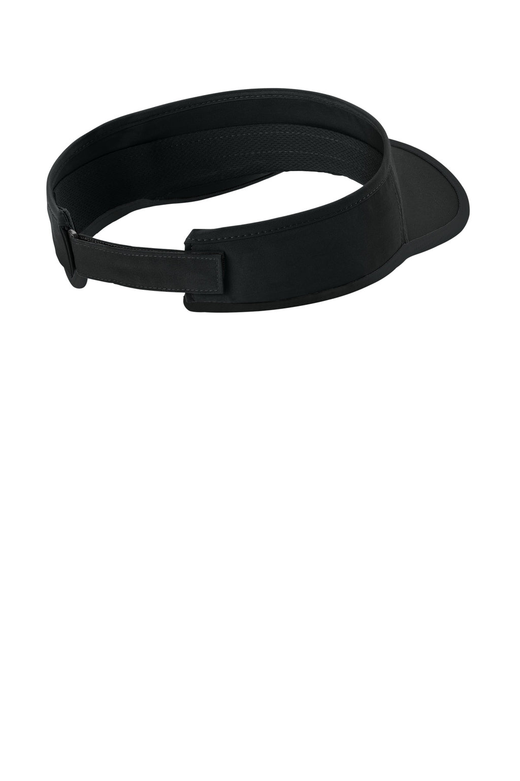 Sport-Tek Repeat Visor STC57 - Black/ Black - back
