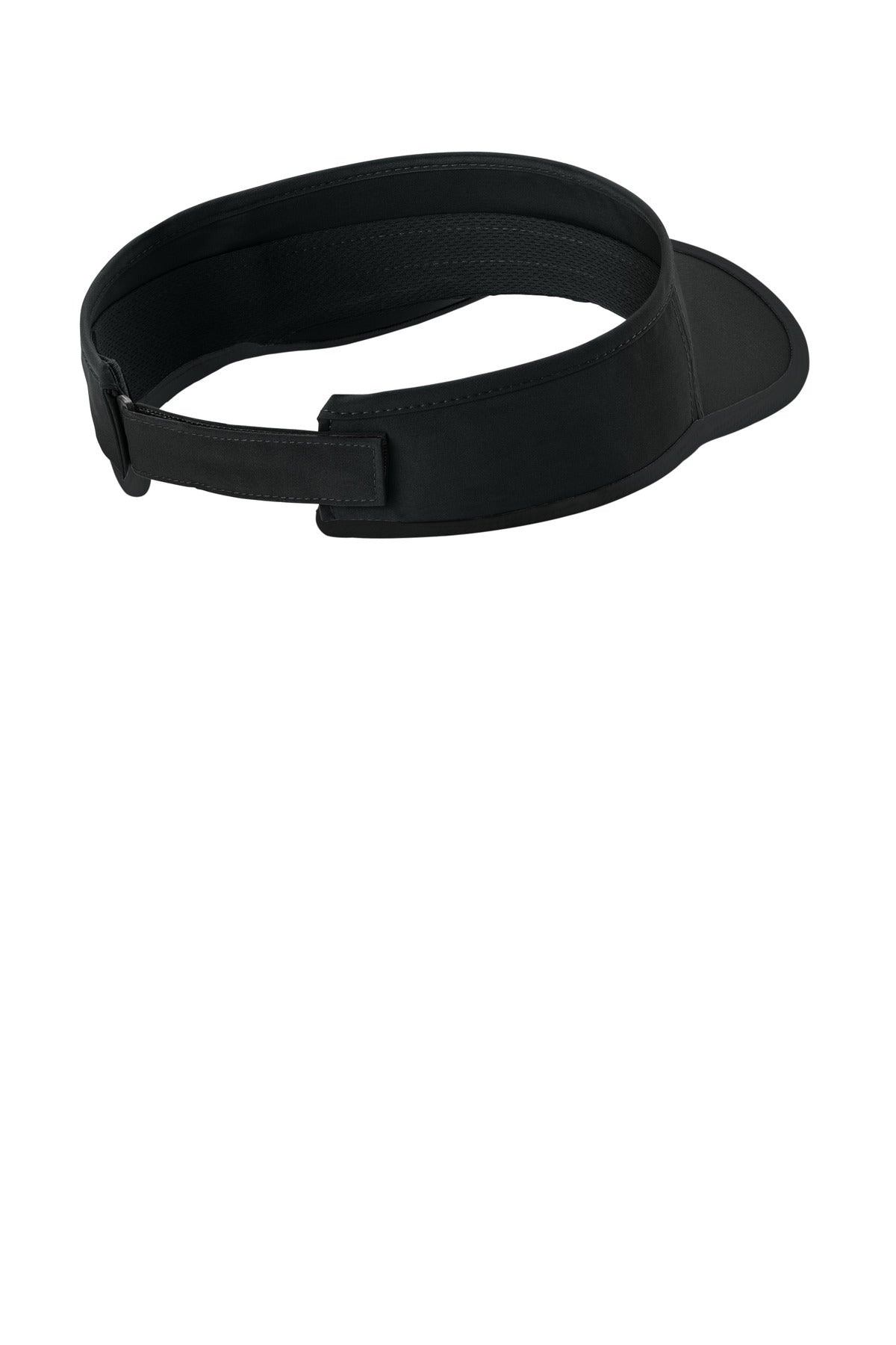 Sport-Tek Repeat Visor STC57 - Black/ Black - back