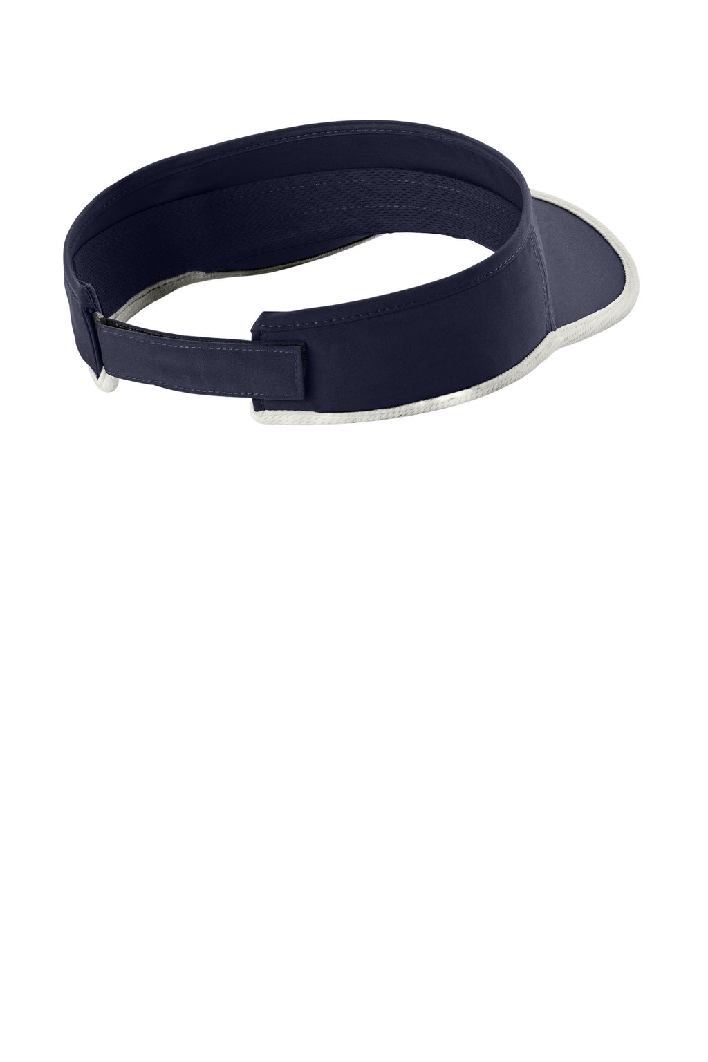 Sport-Tek Repeat Visor STC57 - True Navy/ White - back
