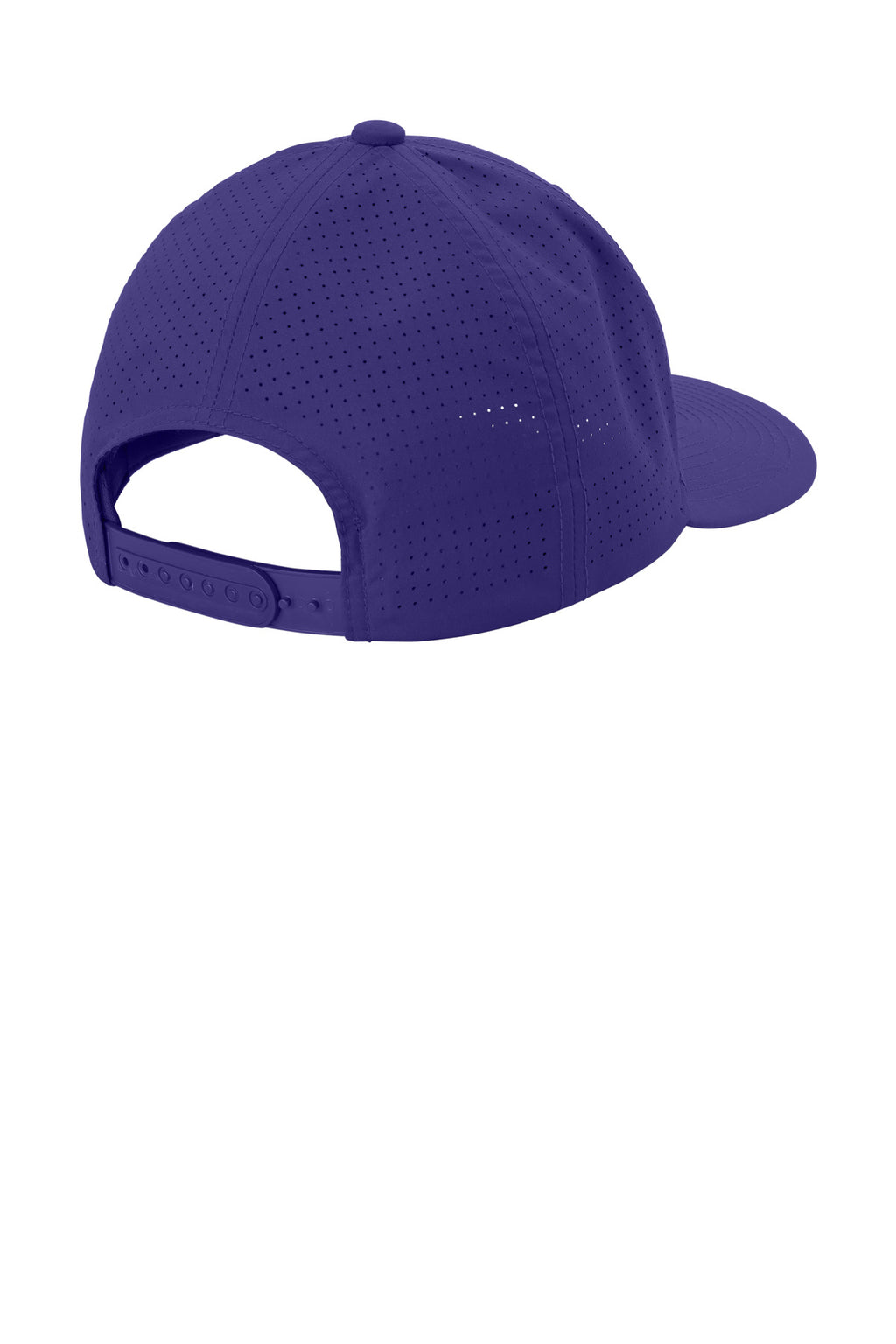 Sport-Tek Pro-Cut Adjustable Cap STC65 - Purple - back
