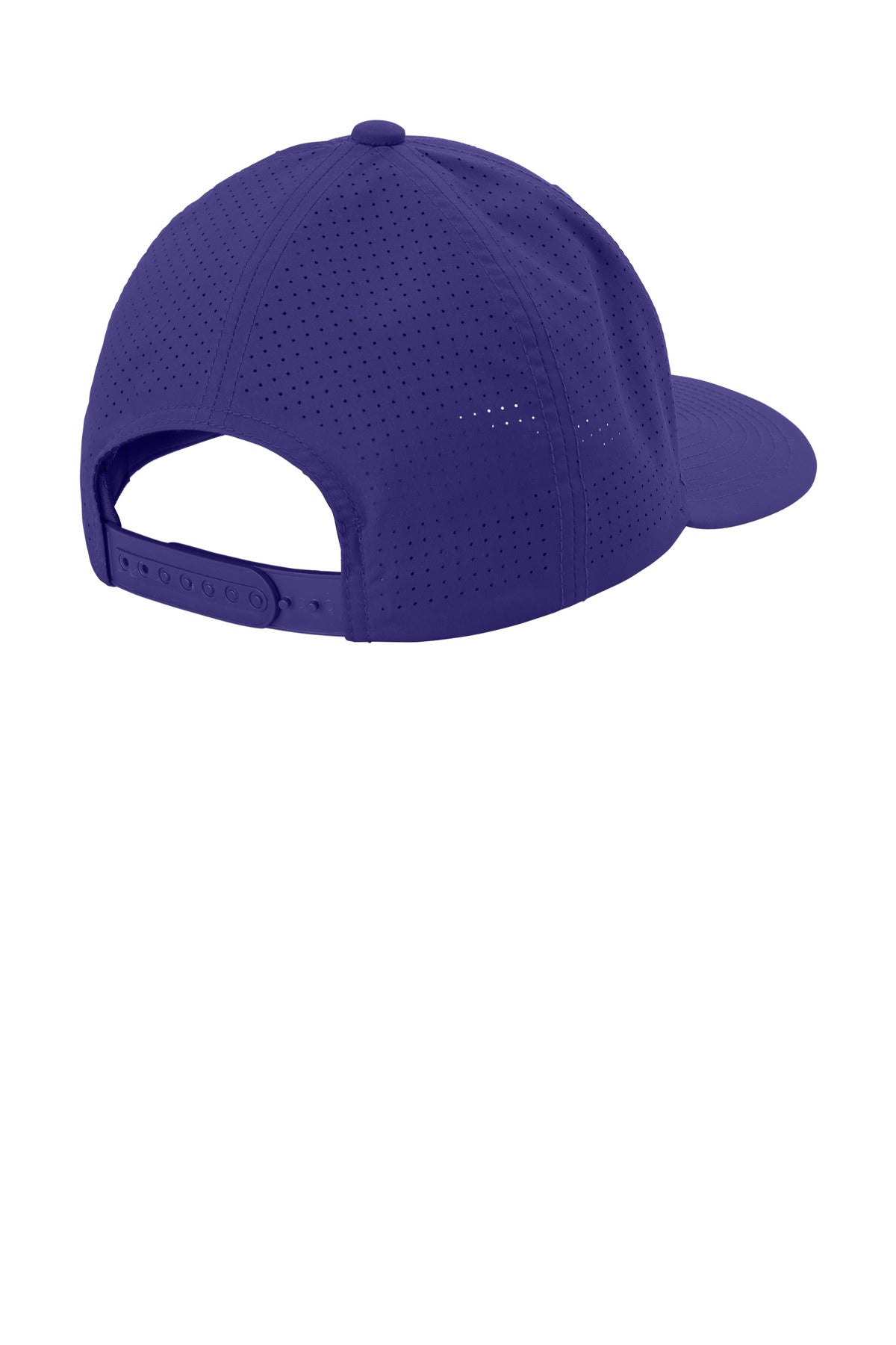 Sport-Tek Pro-Cut Adjustable Cap STC65 - Purple - back