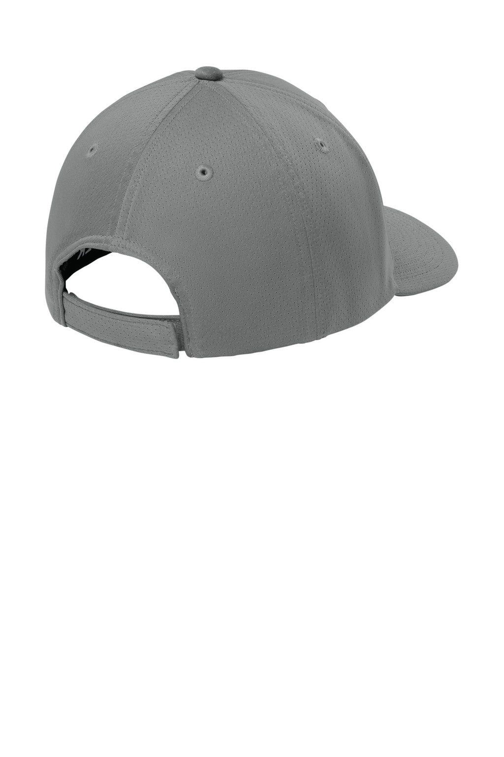 Sport-Tek Impact Mesh Stretch-Tek Adjustable Cap STC71 - Grey Concrete - back