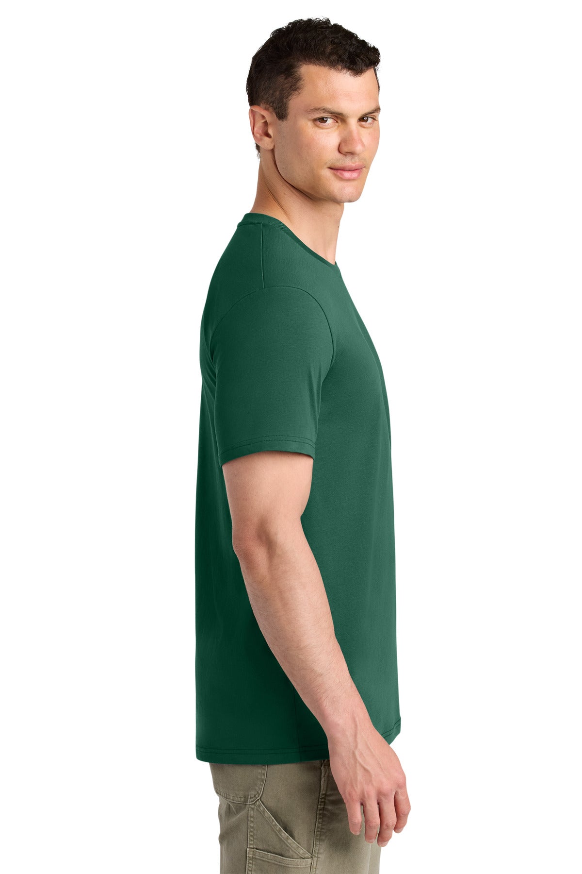 Stanley/Stella Unisex Crafter Tee SXU007 - Bottle Green - side