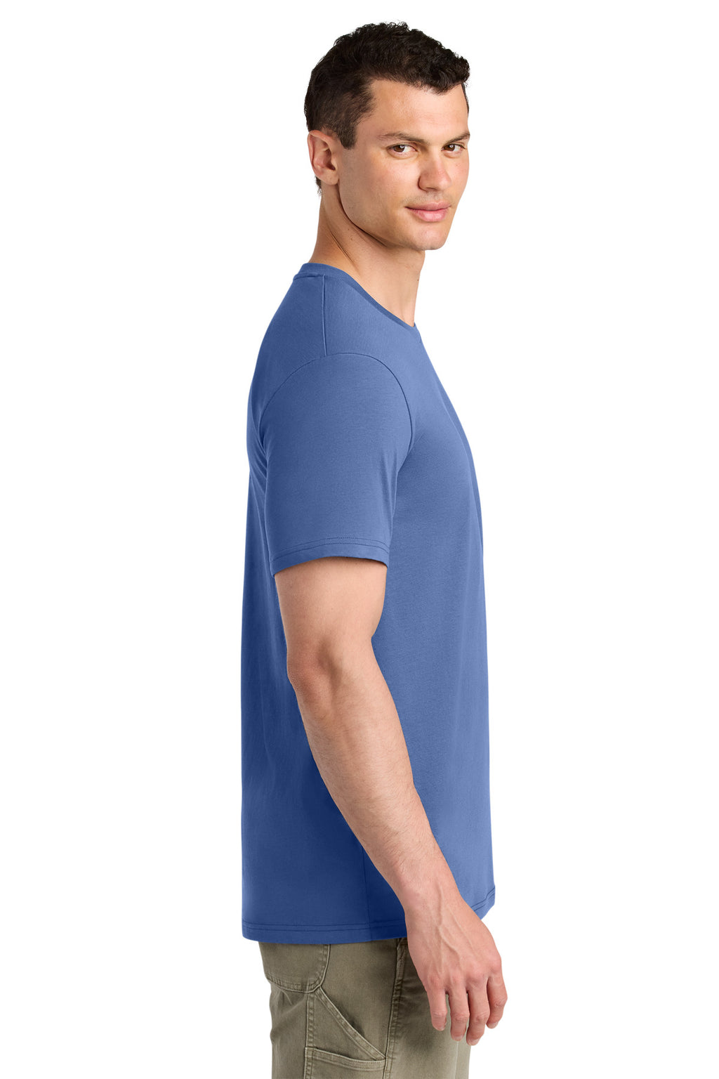 Stanley/Stella Unisex Crafter Tee SXU007 - Bright Blue - side