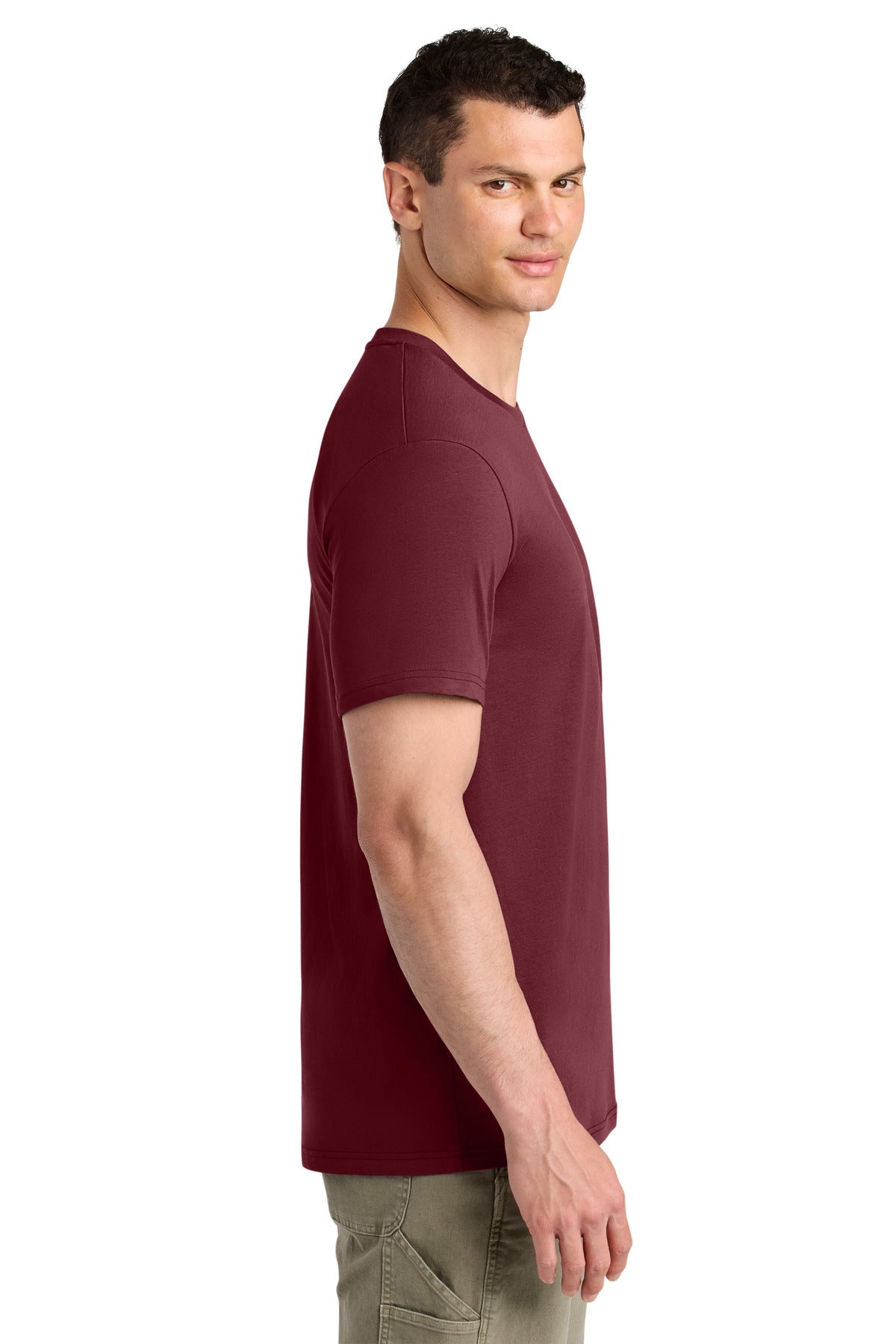 Stanley/Stella Unisex Crafter Tee SXU007 - Burgundy - side