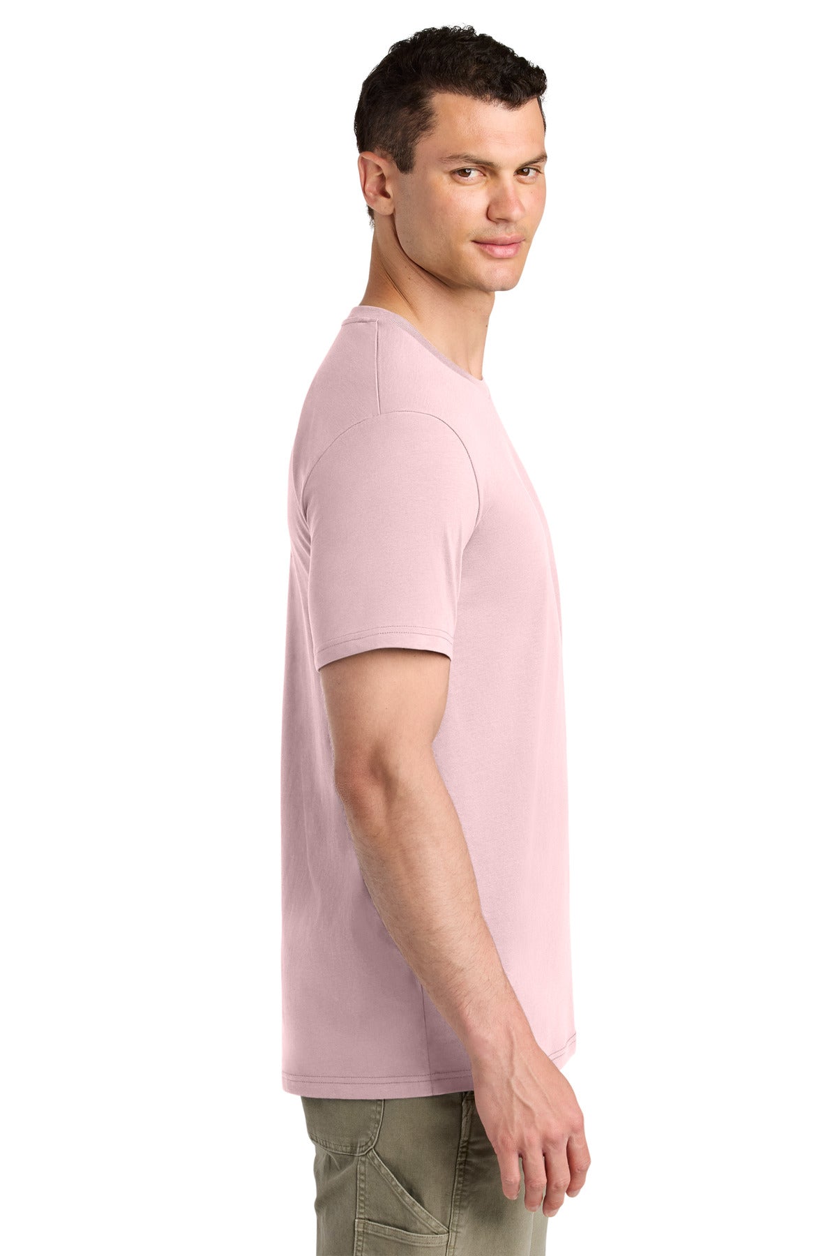 Stanley/Stella Unisex Crafter Tee SXU007 - Cotton Pink - side