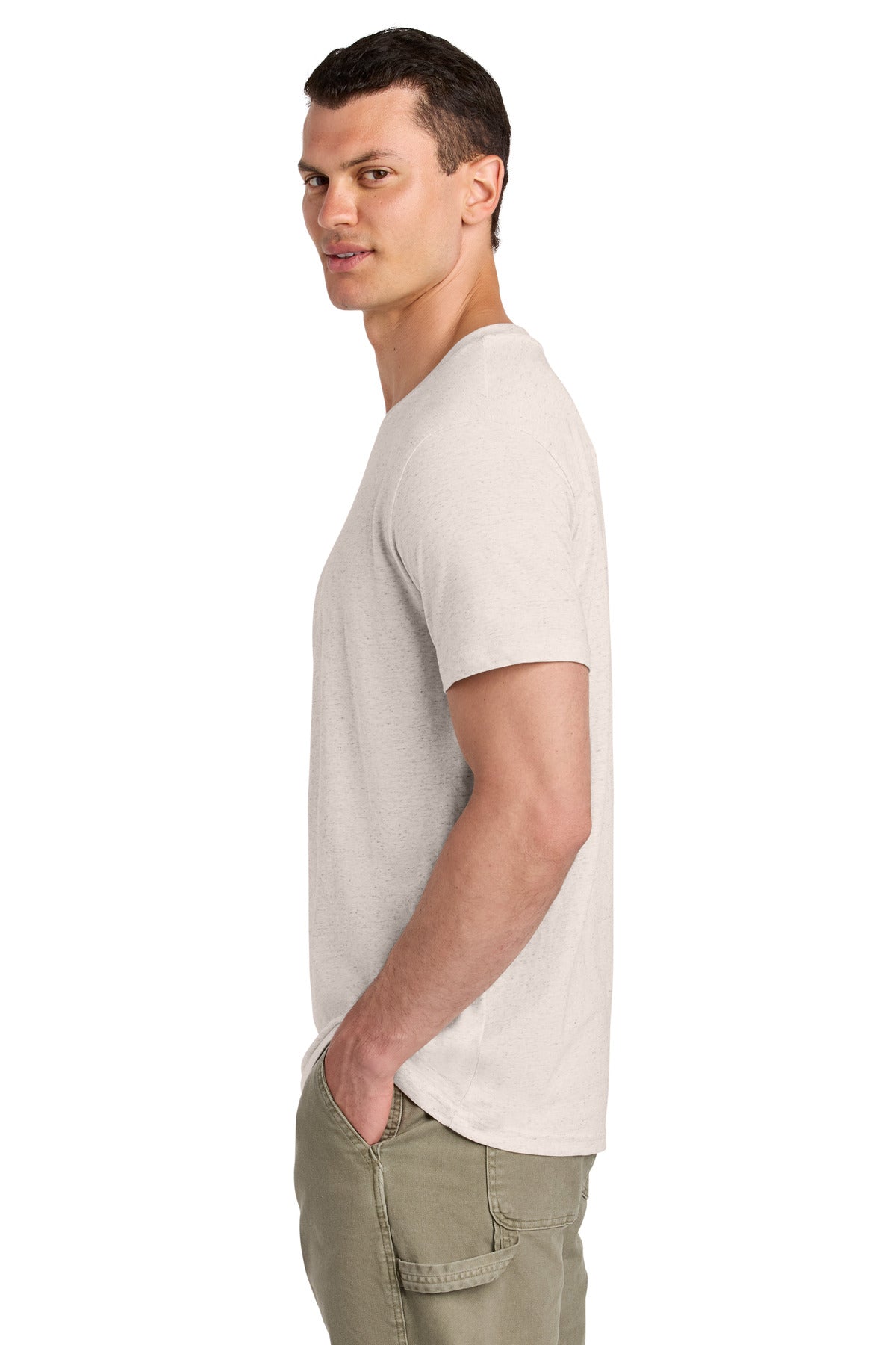 Stanley/Stella Unisex Crafter Tee SXU007 - Eco Heather - side