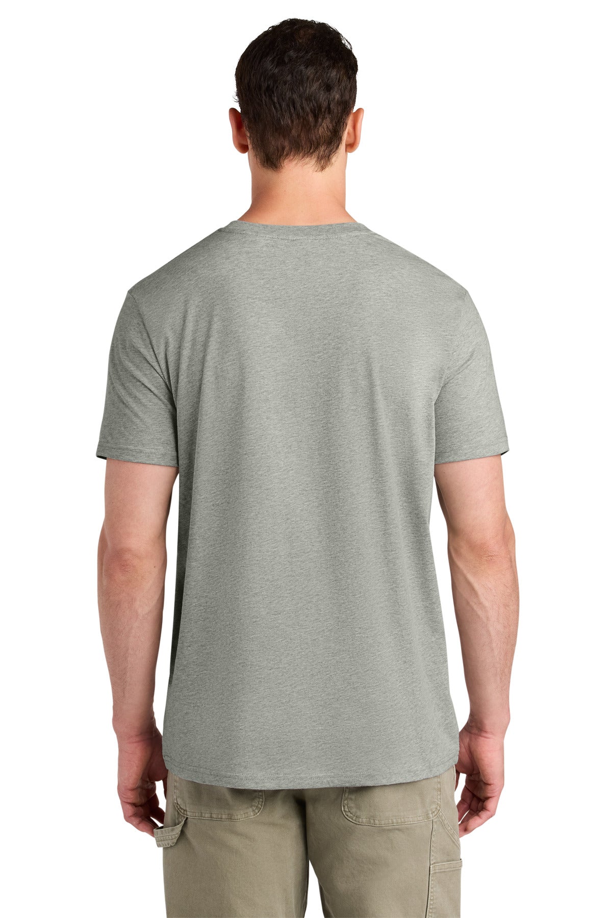 Stanley/Stella Unisex Crafter Tee SXU007 - Heather Grey - back
