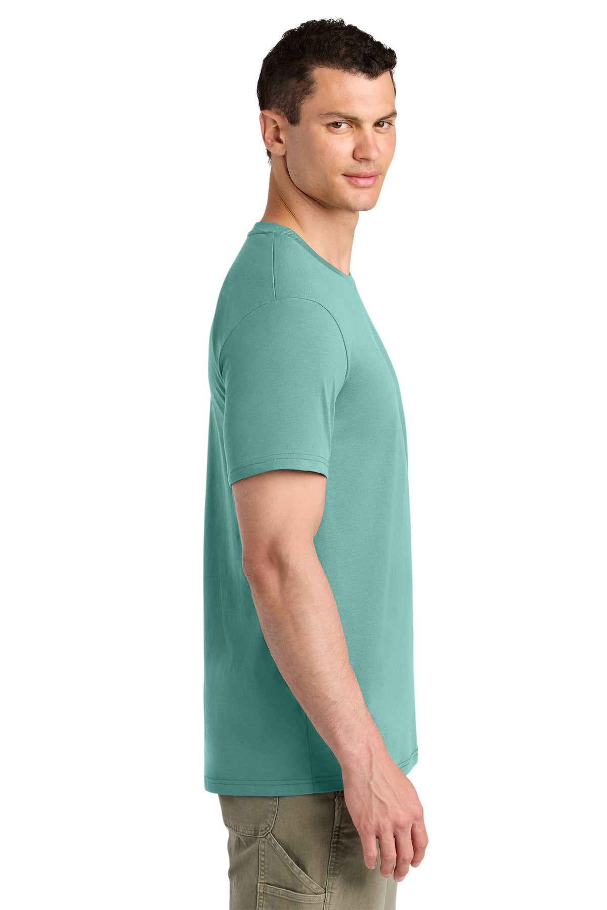 Stanley/Stella Unisex Crafter Tee SXU007 - Teal Monstera - side