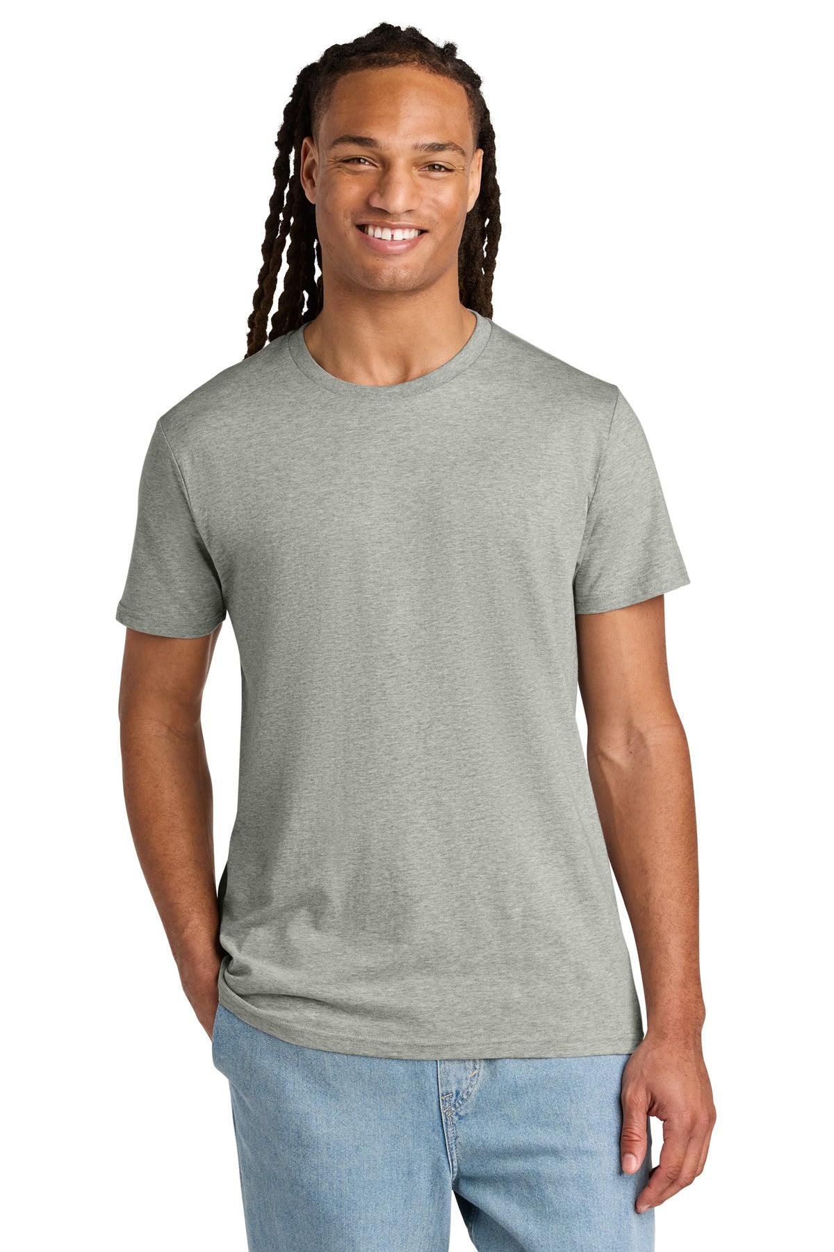Stanley/Stella Unisex Rocker Tee SXU016 - Heather Grey - front