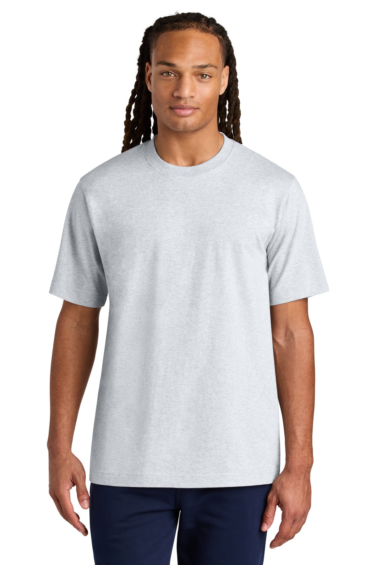Stanley/Stella Unisex Freestyler Heavyweight Tee SXU018 - Cool Heather Grey - front