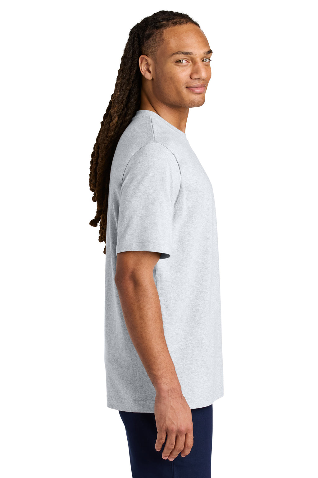 Stanley/Stella Unisex Freestyler Heavyweight Tee SXU018 - Cool Heather Grey - side