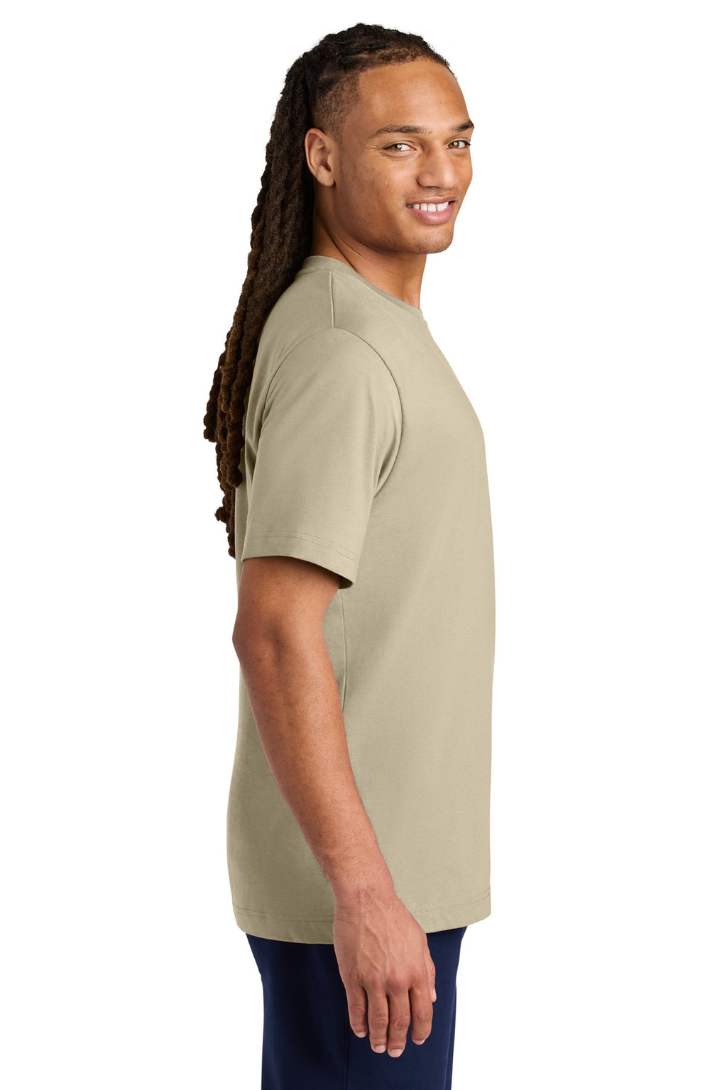 Stanley/Stella Unisex Freestyler Heavyweight Tee SXU018 - Desert Dust - side