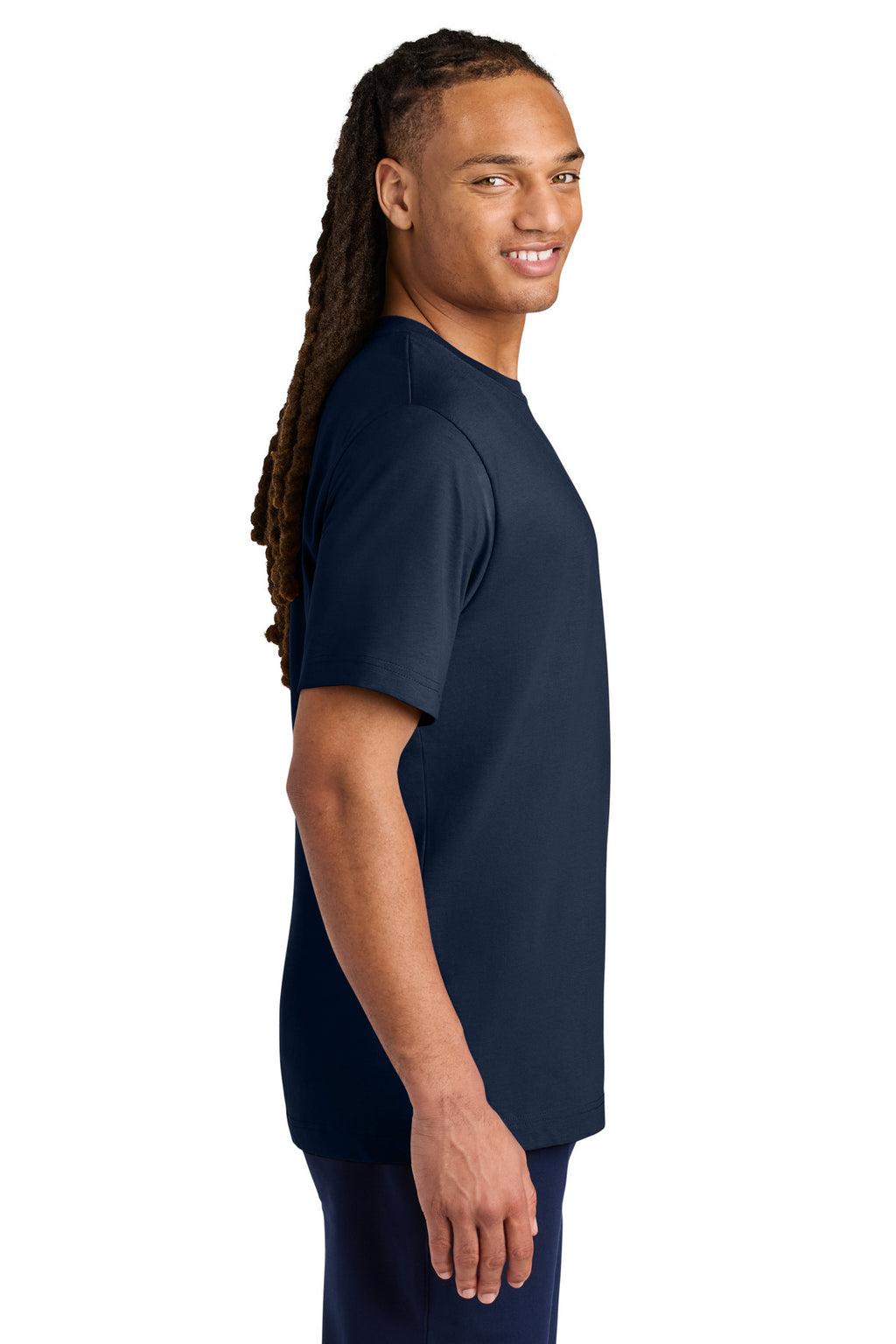Stanley/Stella Unisex Freestyler Heavyweight Tee SXU018 - French Navy - side