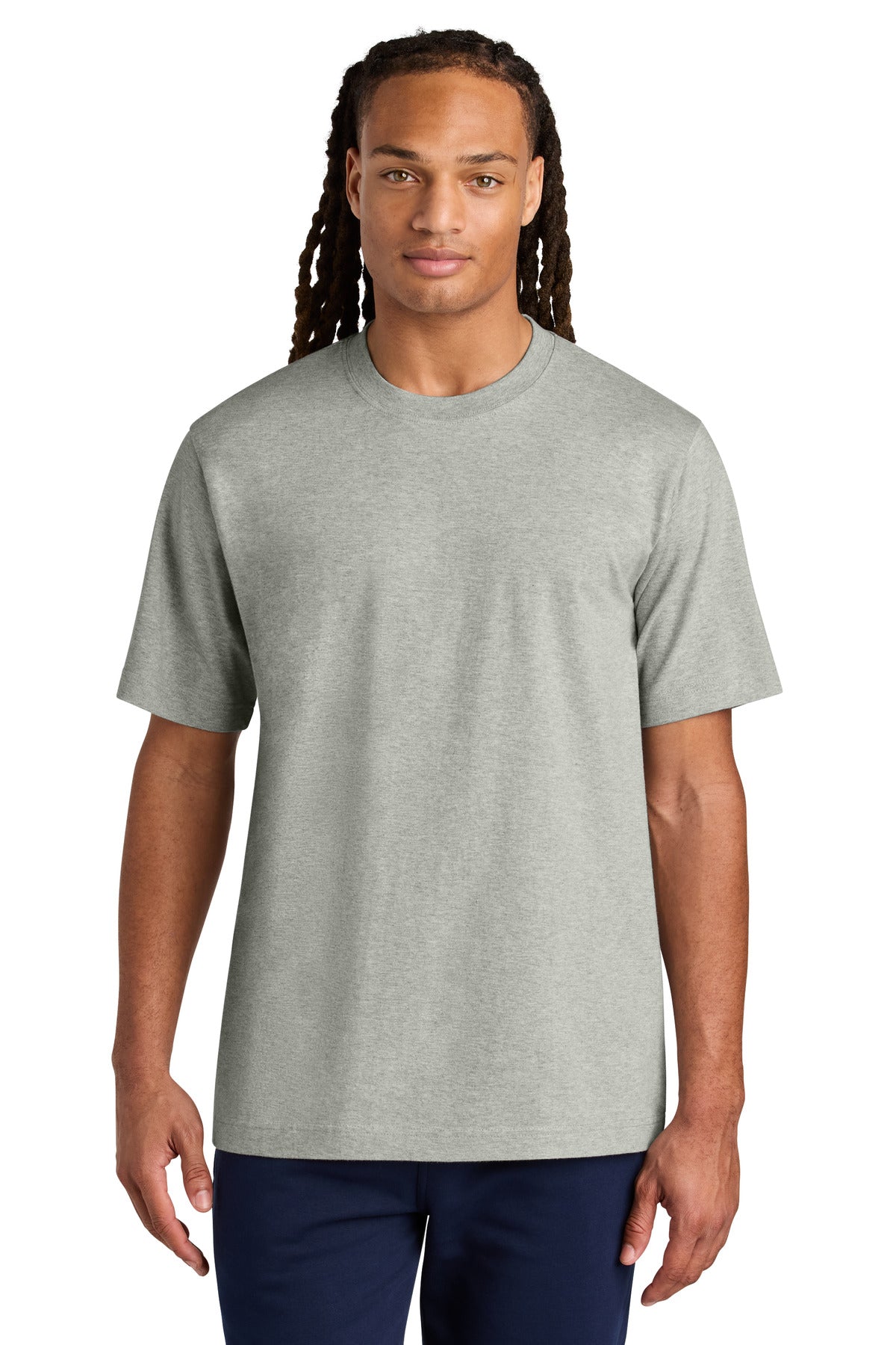Stanley/Stella Unisex Freestyler Heavyweight Tee SXU018 - Heather Grey - front