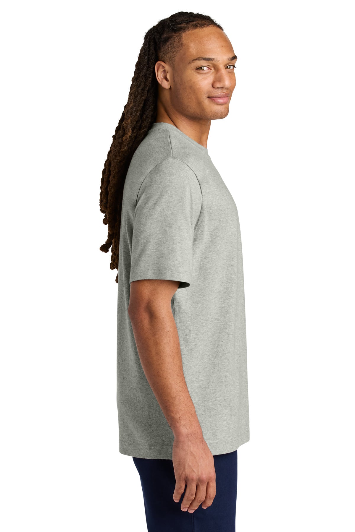 Stanley/Stella Unisex Freestyler Heavyweight Tee SXU018 - Heather Grey - side