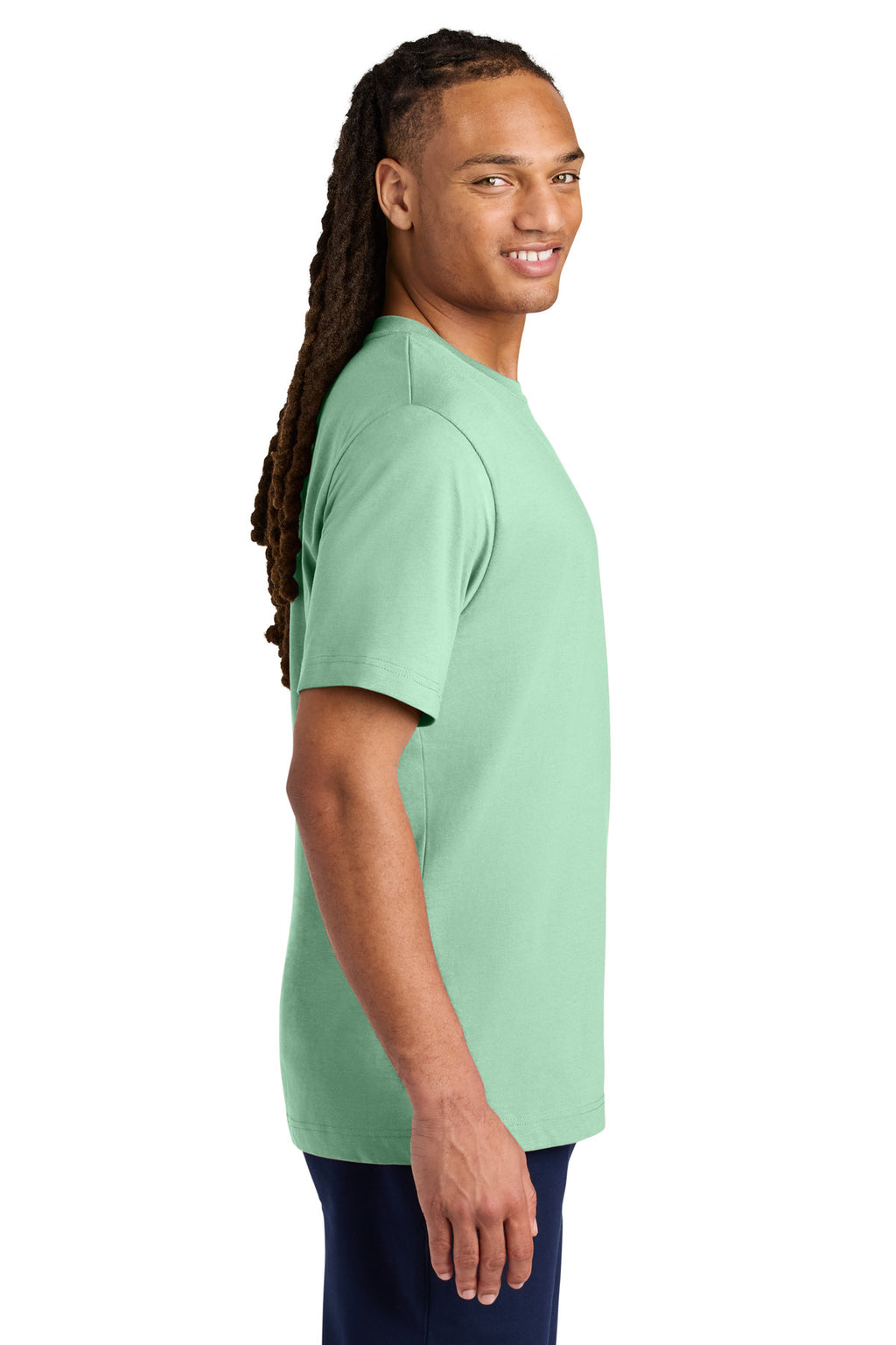 Stanley/Stella Unisex Freestyler Heavyweight Tee SXU018 - Misty Jade - side