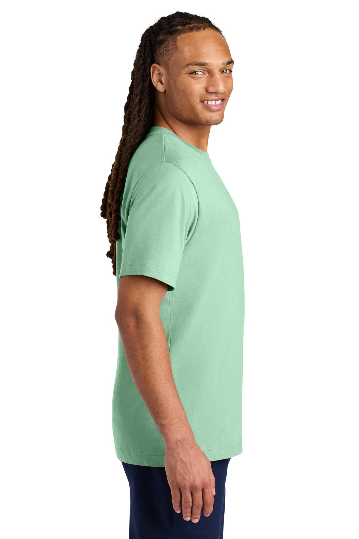 Stanley/Stella Unisex Freestyler Heavyweight Tee SXU018 - Misty Jade - side