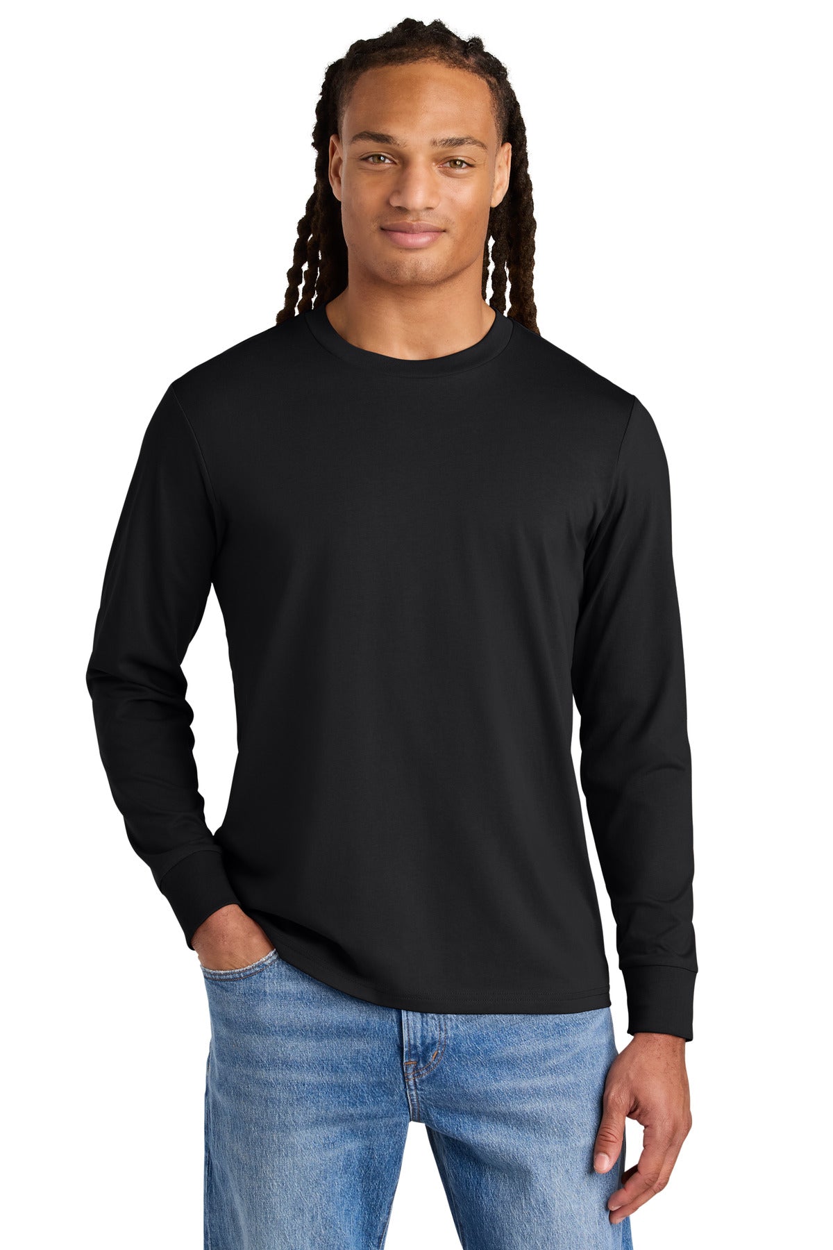 Stanley/Stella Unisex Creator 2.0 Long Sleeve Tee SXU022 - Black - front