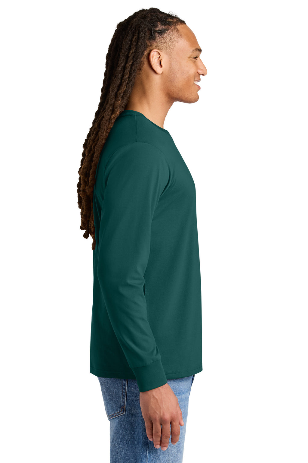 Stanley/Stella Unisex Creator 2.0 Long Sleeve Tee SXU022 - Glazed Green - side