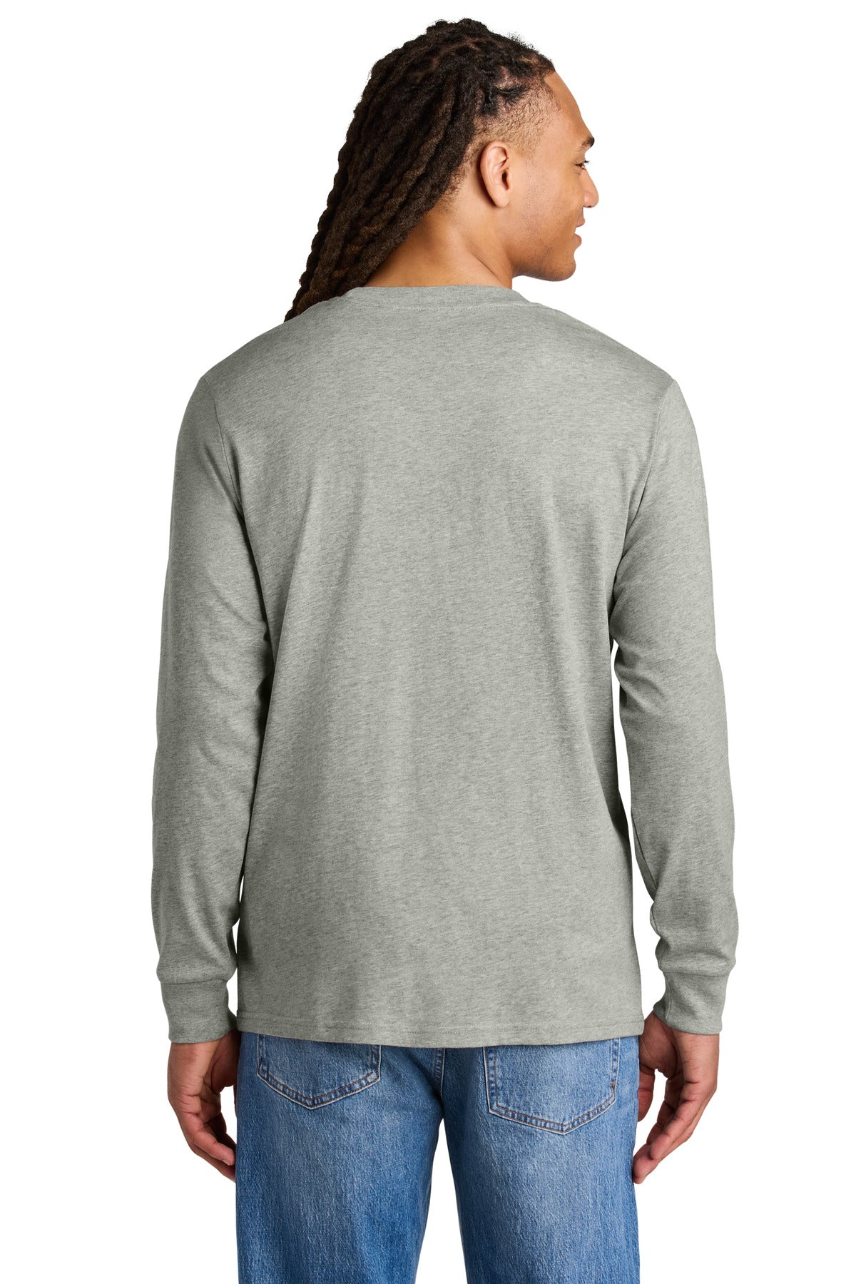 Stanley/Stella Unisex Creator 2.0 Long Sleeve Tee SXU022 - Heather Grey - back
