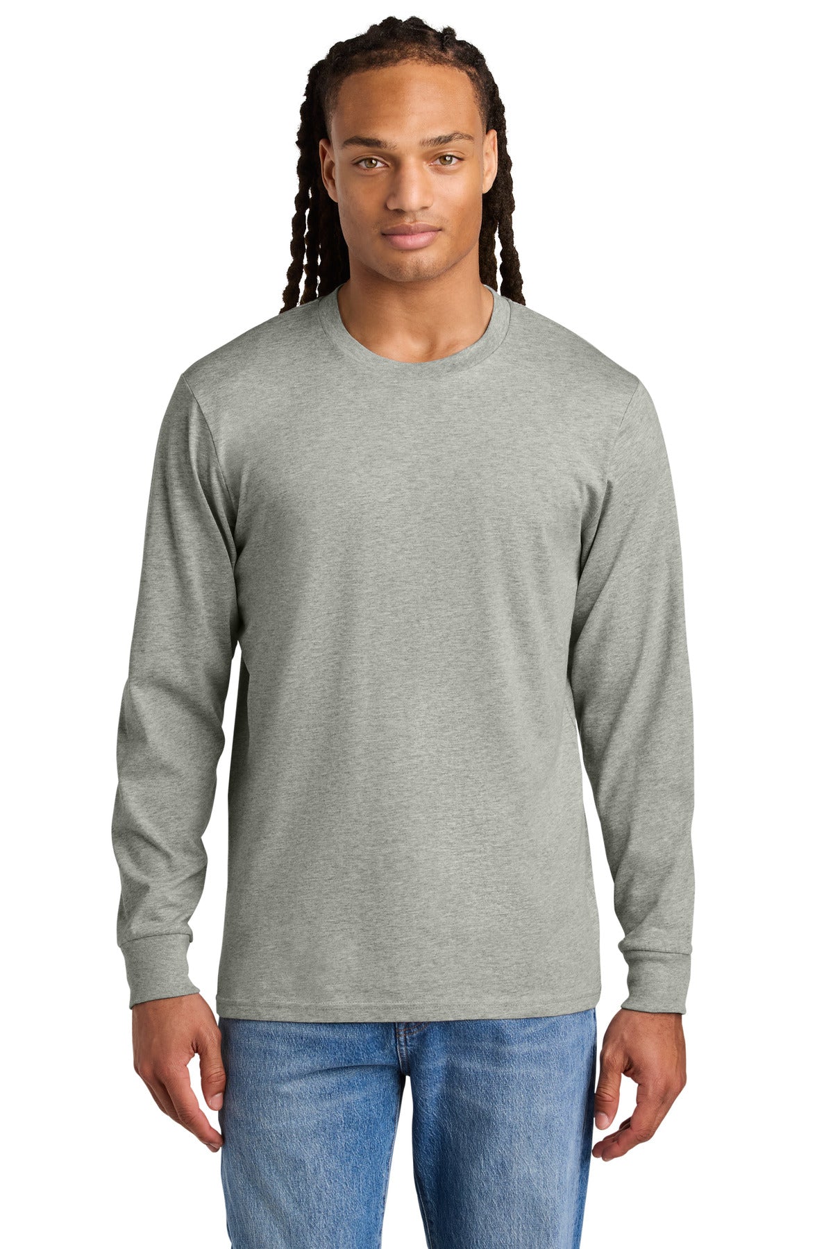 Stanley/Stella Unisex Creator 2.0 Long Sleeve Tee SXU022 - Heather Grey - front