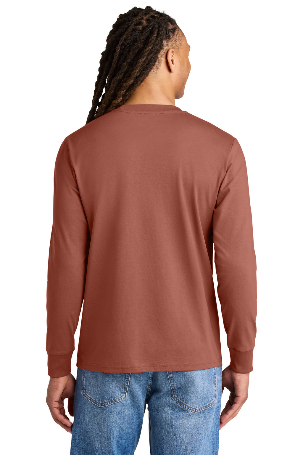 Stanley/Stella Unisex Creator 2.0 Long Sleeve Tee SXU022 - Heritage Brown - back