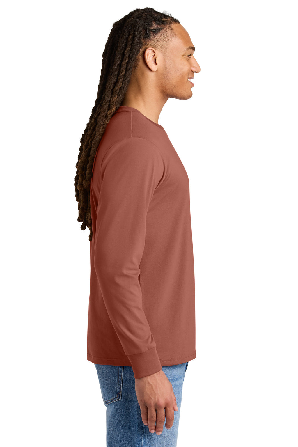 Stanley/Stella Unisex Creator 2.0 Long Sleeve Tee SXU022 - Heritage Brown - side