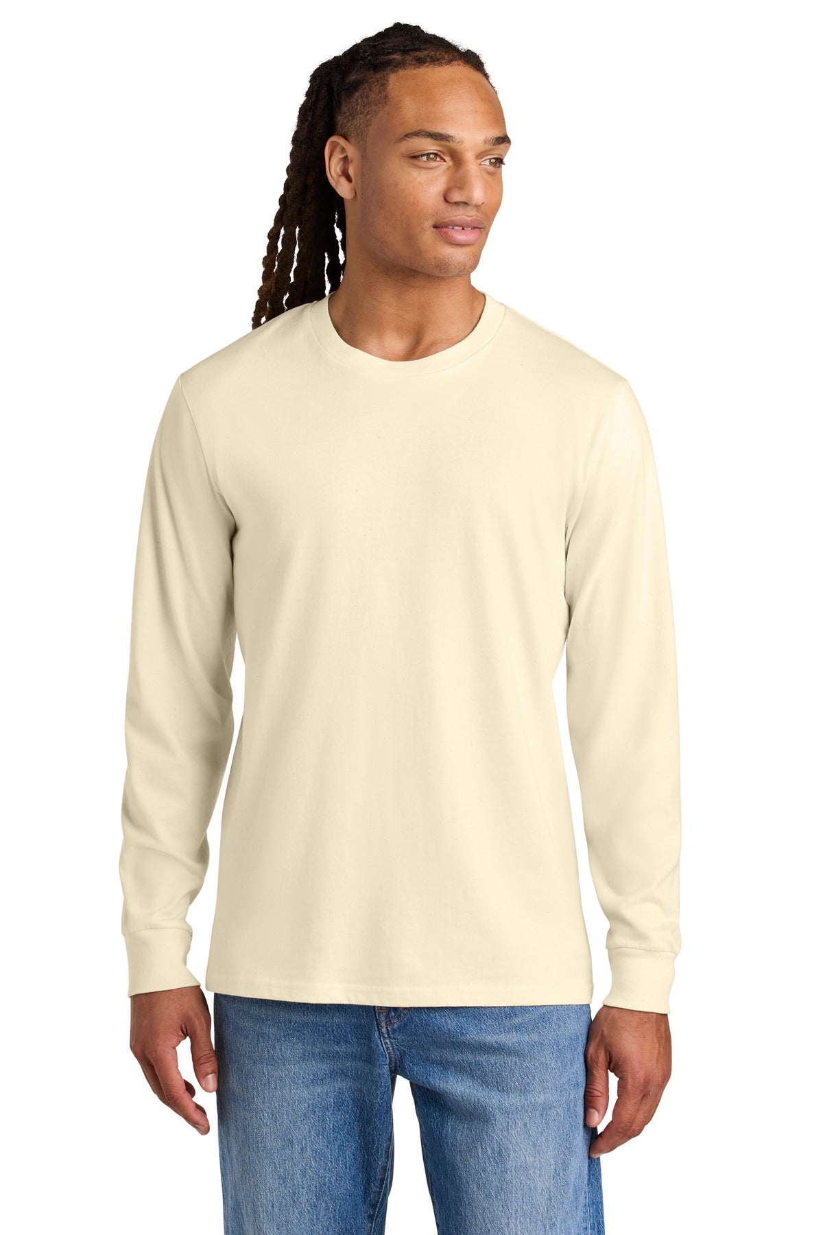 Stanley/Stella Unisex Creator 2.0 Long Sleeve Tee SXU022 - Natural Raw - front