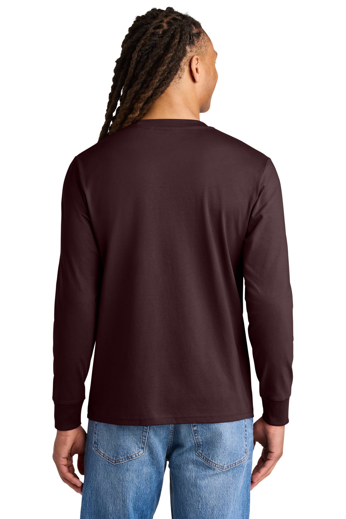 Stanley/Stella Unisex Creator 2.0 Long Sleeve Tee SXU022 - Red Brown - back