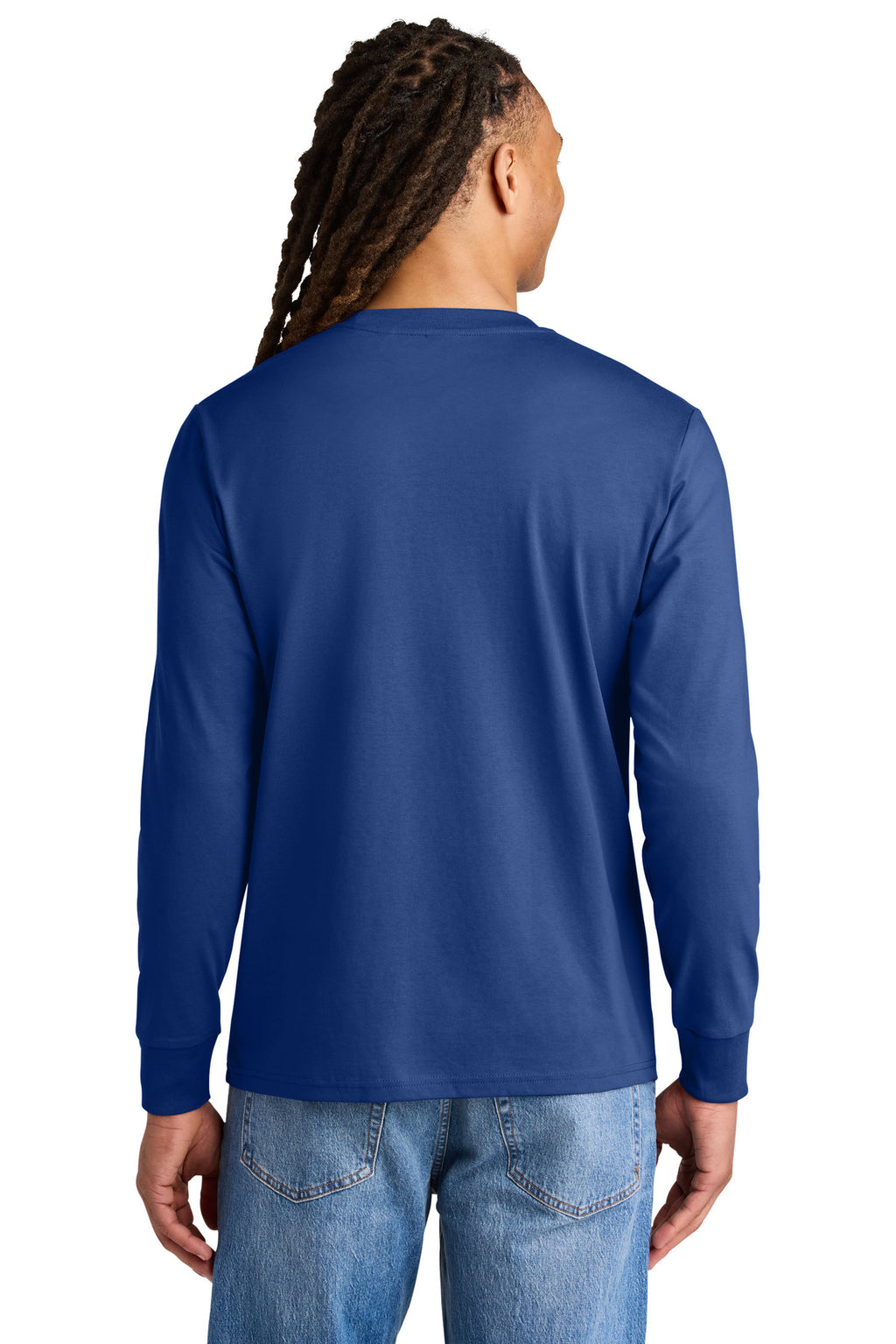 Stanley/Stella Unisex Creator 2.0 Long Sleeve Tee SXU022 - Worker Blue - back