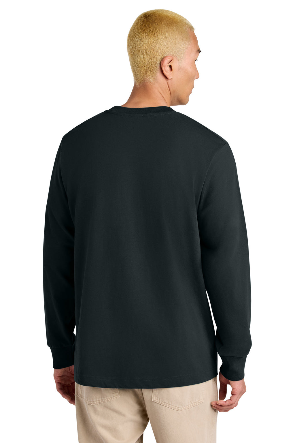 Stanley/Stella Unisex Freestyler Heavyweight Long Sleeve Tee SXU023 - Black - back