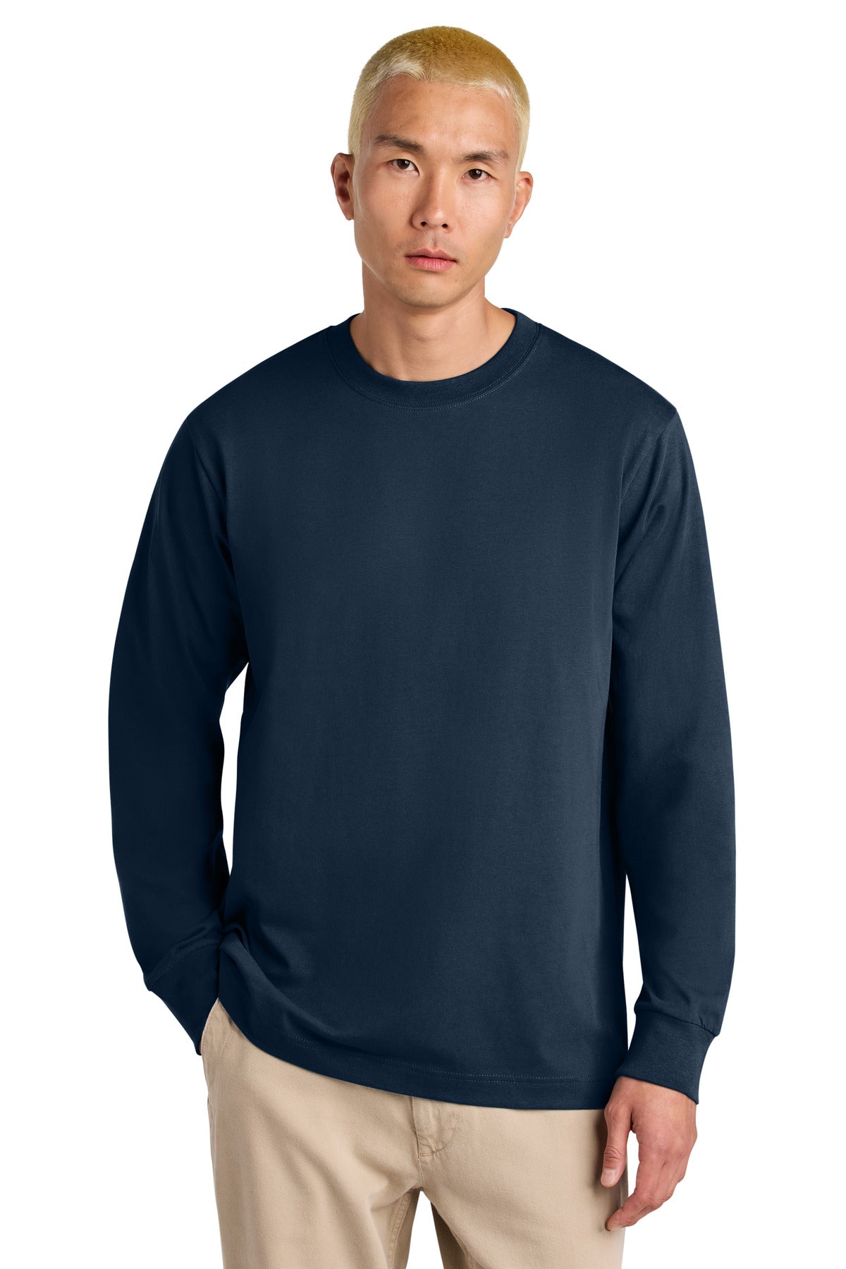 Stanley/Stella Unisex Freestyler Heavyweight Long Sleeve Tee SXU023 - French Navy - front