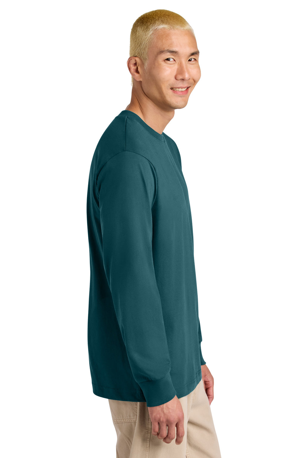 Stanley/Stella Unisex Freestyler Heavyweight Long Sleeve Tee SXU023 - Stargazer - side