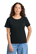 Stanley/Stella Women's Stella Serena Scoop Neck Tee SXW008 - Black - front