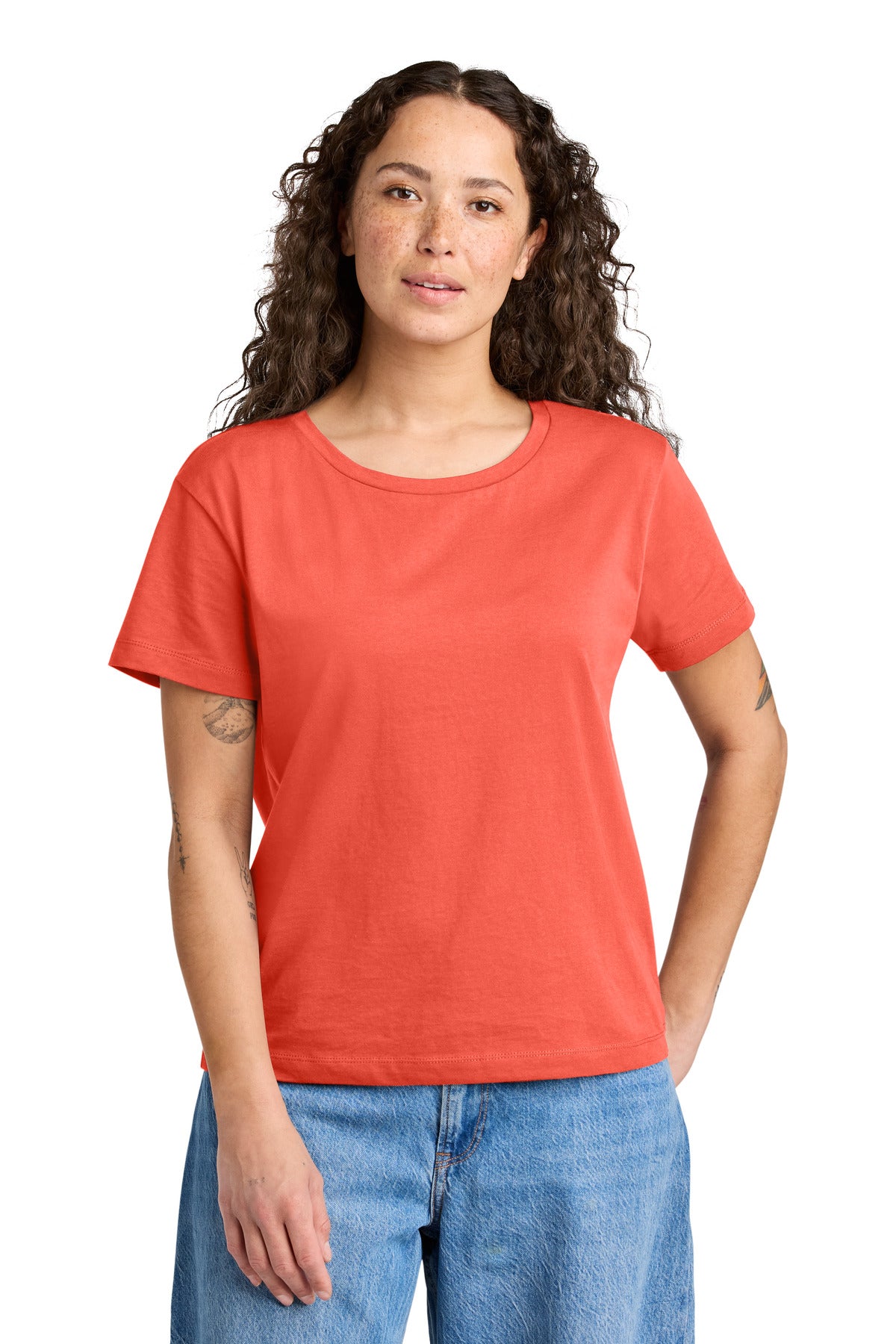 Stanley/Stella Women's Stella Serena Scoop Neck Tee SXW008 - Fiesta - front