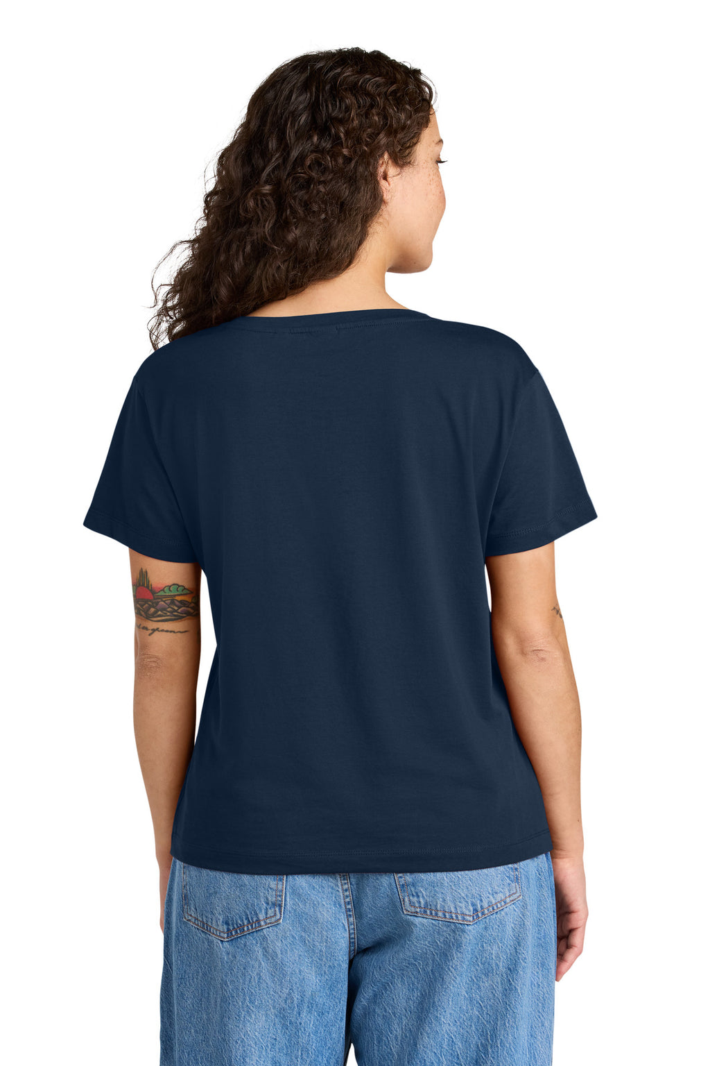 Stanley/Stella Women's Stella Serena Scoop Neck Tee SXW008 - French Navy - back