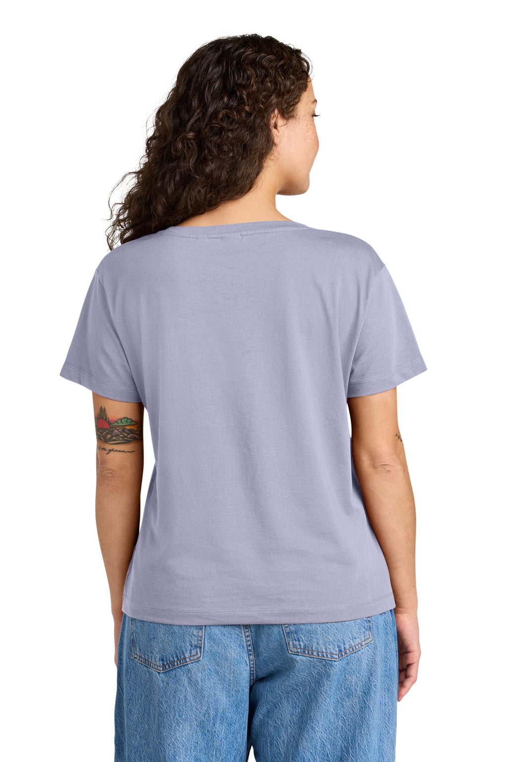 Stanley/Stella Women's Stella Serena Scoop Neck Tee SXW008 - Lavender - back